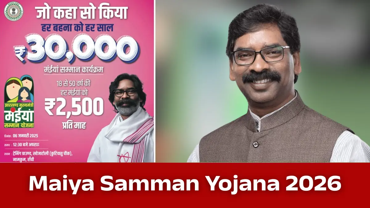 Maiya Samman Yojana Jharkhand 2026